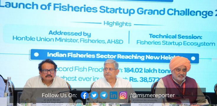 Fisheries Startup Grand Challenge 2.0 Launched; read more at msmereporter.com